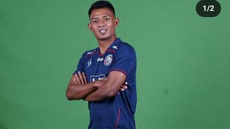 Hadapi Persib Bandung, Striker Arema FC Dedik Setiawan Mengaku Bersyukur karena Hal Ini