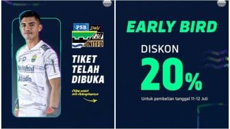 Tiket Persib Bandung vs Dewa United Sudah Bisa Dibeli, Ada Diskon 20 Persen Hingga Jersey Gratis!