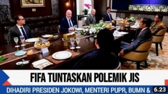 Cek Fakta: FIFA Tuntaskan Polemik JIS, Dihadiri Presiden Jokowi, Menteri PUPR, BUMN, dan DPR?