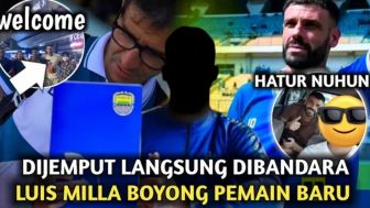 Cek Fakta: Dijemput Langsung di Bandara! Luis Milla Boyong Pemain Asing Baru Persib, Tyronne del Pino Dicoret?