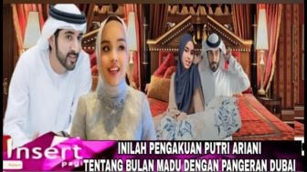 Cek Fakta: Inilah Pengakuan Putri Ariani tentang Bulan Madu dengan Pangeran Dubai