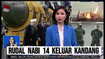 Cek Fakta: Rudal Nabi 14 Keluar Kandang, Iran Turun Tangan Siapkan Ini untuk Indonesia, Benarkah?