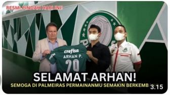 CEK FAKTA: Butuh Uang, Tokyo Verdy Jual Pratama Arhan ke Klub Liga Brasil Palmeiras?