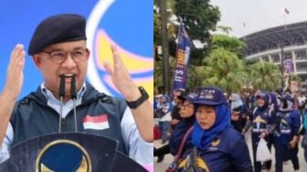 Viral Foto Anies Baswedan Ditinggal Relawan saat Pidato di Apel Siaga Perubahan Partai Nasdem