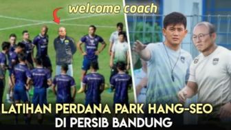 Cek Fakta: Latihan Perdana Bersama Persib Bandung, Pelatih Baru Park Hang-seo Dibuat Terkesan