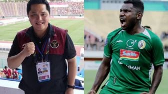 Gegara Gol Anulir Ricky Cawor, Erick Thohir Didesak Usut Wasit di Laga PSS Sleman vs PSIS Semarang