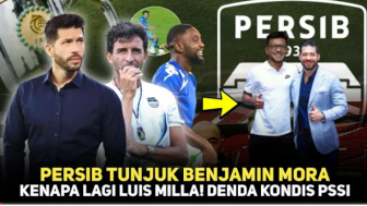 Cek Fakta: Mundur Jadi Pelatih Persib, Luis Milla Kena Denda Komdis PSSI Rp10 juta?