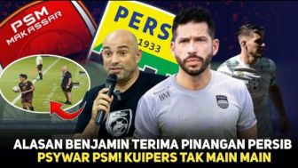 Cek Fakta: Done Deal! Fix Benjamin Mora ke Persib Bandung, Nick Kuipers Ungkap Hal Ini Jelang Kontra PSM Makassar