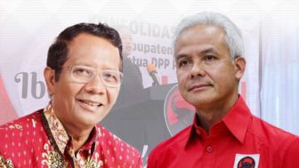 Kode? Mahfud MD Komentari Fotonya Bareng Ganjar Pranowo: Waktu Itu Akan Tiba Juga