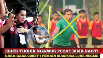 Cek Fakta: Erick Thohir Ngamuk Pecat Bima Sakti, Gara-Gara Coret 4 Pemain Diaspora Luar Negeri?