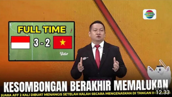 CEK FAKTA: Juara AFF Dua Kali Dibuat Menangis, Timnas Indonesia 3-2 Vietnam