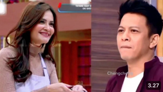 Cek Fakta: Reaksi Ariel Noah Dan Cut Tari Saat Bertemu, Salting dan Malu-malu Kucing?