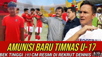 CEK FAKTA: Amunisi Baru Timnas Indonesia U-17, Dennis Wise Rekrut Bek Jangkung 193 CM