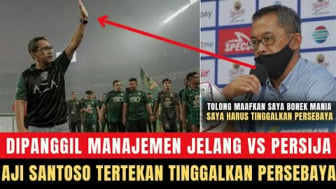 Cek Fakta : Mengejutkan! Dipanggil Managemen, Pelatih Persebaya Aji Santoso Tinggalkan Bajol Ijo Jelang Kontra Persija?