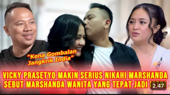 Cek Fakta: Heboh! Vicky Prasetyo Secara Serius Ingin Nikahi Marshanda, Benarkah?