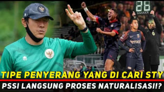 Cek Fakta: Tipe Penyerang yang Dicari Shin Tae-yong, PSSI Langsung Proses Naturalisasi?