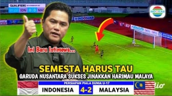 Cek Fakta: Timnas Indonesia U-17 Bikin Kocar Kacir Malaysia dengan Skor 4-2, Jadi Modal Piala Dunia 2023?