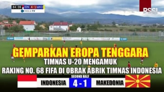 Cek Fakta: Gemparkan Eropa Tenggara, Timnas U-20 Mengamuk, Rangking 68 FIFA Diobrak-abrik Indonesia?