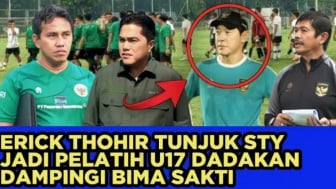 Cek Fakta: Erick Thohir Tunjuk Shin Tae-yong Jadi Pelatih Timnas Indonesia U-17 Dadakan, Dampingi Bima Sakti?