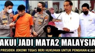 Cek Fakta: Di Luar Nalar, Saddil Ramdani Akui Jadi Mata-mata Timnas Malaysia, Presiden Jokowi Tegas Beri Hukuman