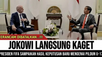 Cek Fakta: Jokowi Langsung Kaget! Akibat Ulah Ketua Umum PSSI Erick Thohir, FIFA Kecam Indonesia Batal Jadi Tuan Rumah Piala Dunia U-17