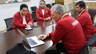 Frank Wormuth Diskusikan Timnas Indonesia U-17 dengan Erick Thohir dan Indra Sjafri, Nasib Bima Sakti Dipertanyakan?