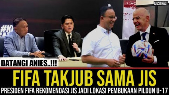 Cek Fakta: Presiden FIFA Berterimakasih pada Anies Baswedan karena Takjub Pembangunan JIS?