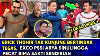 Cek Fakta: Bima Sakti Dipecat Exco PSSI Arya Sinulingga, Akibat Erick Thohir Tak Kunjung Bertindak Tegas