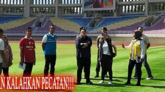 Cek Fakta: Karbitan Lawan Pecatan! Stadion Manahan Kalahkan JIS Kebanggaan Anies Baswedan