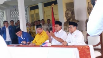 SAH! PAN dan Golkar Resmi Dukung Prabowo di Pilpres 2024