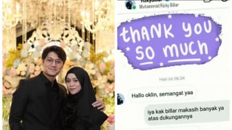 Seolah-olah Dukung Oklin Fia Lewat DM Oleh Orang Tak Dikenal, Rizky Billar: Kok Beda