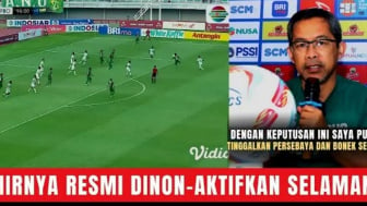 Cek Fakta: Dinonaktifkan Selamanya, Aji Santoso Menangis Tinggalkan Persebaya Surabaya dan Bonek