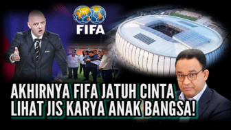 Cek Fakta: Akhirnya FIFA Jatuh Cinta Lihat Jakarta International Stadium (JIS), Karya Anak Bangsa