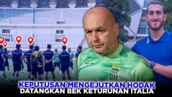 Cek Fakta: Bojan Hodak Coret 5 Pemain Persib yang Terbukti Tampil Jelek, Datangkan Bek Asal Italia