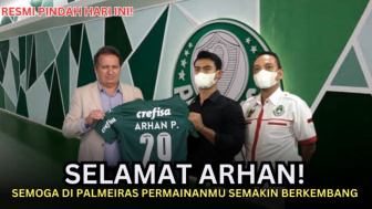 Cek Fakta: Butuh Uang! Tokyo Verdy Sepakat Jual Pratama Arhan ke Palmeiras Brazil