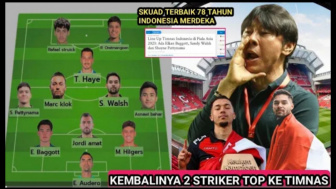 Cek Fakta: Kejutan Hari Kemerdekaan! Line Up Timnas Indonesia Rasa Eropa, Makin Terbentuk Full Keturunan?