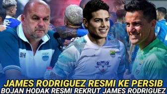 Cek Fakta: Bojan Hodak Resmi Rekrut James Rodriguez ke Persib