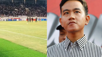 Jelang Kedatangan FIFA, Pemkot Solo Lakukan Pemangkasan Rumput Stadion Manahan, Gibran: Biar Pantulan Bolanya Bagus