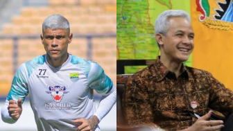 Tampil Beda, Ciro Alves Disebut Mode Ganjar Pranowo, Jadi Striker Persib Bandung Tunggal?