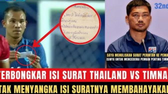 Cek Fakta: Akhirnya Terbongkar! Ini Surat Rahasia yang Diterima Pemain Thailand saat Lawan Timnas Indonesia, Isinya Membahayakan?