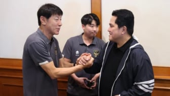 Shin Tae-yong Gagal Bawa Timnas Indonesia U-23 Raih Gelar Piala AFF, Erick Thohir: Saya Terharu karena...