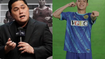 Pemain Vietnam Bernomor Punggung 20 Ini Lakukan Aksi Sikut Kepala Haykal Alhafiz, Erick Thohir Berani Protes ke AFF?