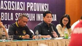 Erick Thohir Terapkan Guard of Honour di Timnas Indonesia, Warganet Lempar Pujian untuk Ketum PSSI