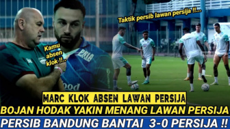 Cek Fakta: Marc Klok Absen Lawan Persija, Bojan Hodak Yakin Persib Bandung Bantai Tim Kesayangan Jakmania