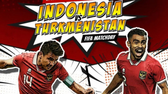 Harga Tiket FIFA Matchday Timnas Indonesia vs Turkmenistan, Mulai Rp90 Ribu!