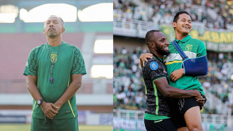 Bek Persebaya Yohanes Kandaimu jadi Korban Rasisme, Uston Nawawi Pasang Badan