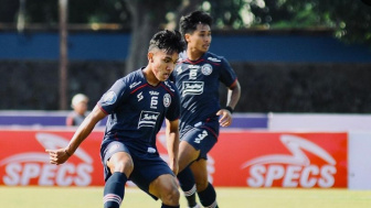 Gelandang Arema FC Arkhan Fikri Ungkap Ketakutannya Bermain di Markas Persebaya Surabaya: Mati-matilah Aku