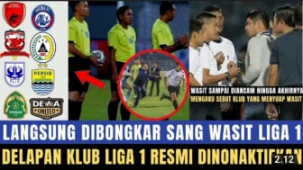 CEK FAKTA: Delapan Tim Liga 1 Dinonaktifkan, Benarkah Gara-Gara Ketahuan Suap Wasit?