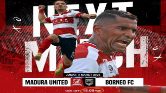 Link Live Streaming Madura United vs Borneo FC di BRI Liga 1, Prediksi, Head to Head, dan Susunan Pemain, Cek Disini!