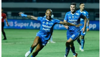 Top! Ternyata Saat Laga Persib Vs Persita Merupakan Hattrick Keempat David Da Silva di Sejarah Liga 1